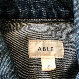 Able, the Mina Jean Jacket, size small